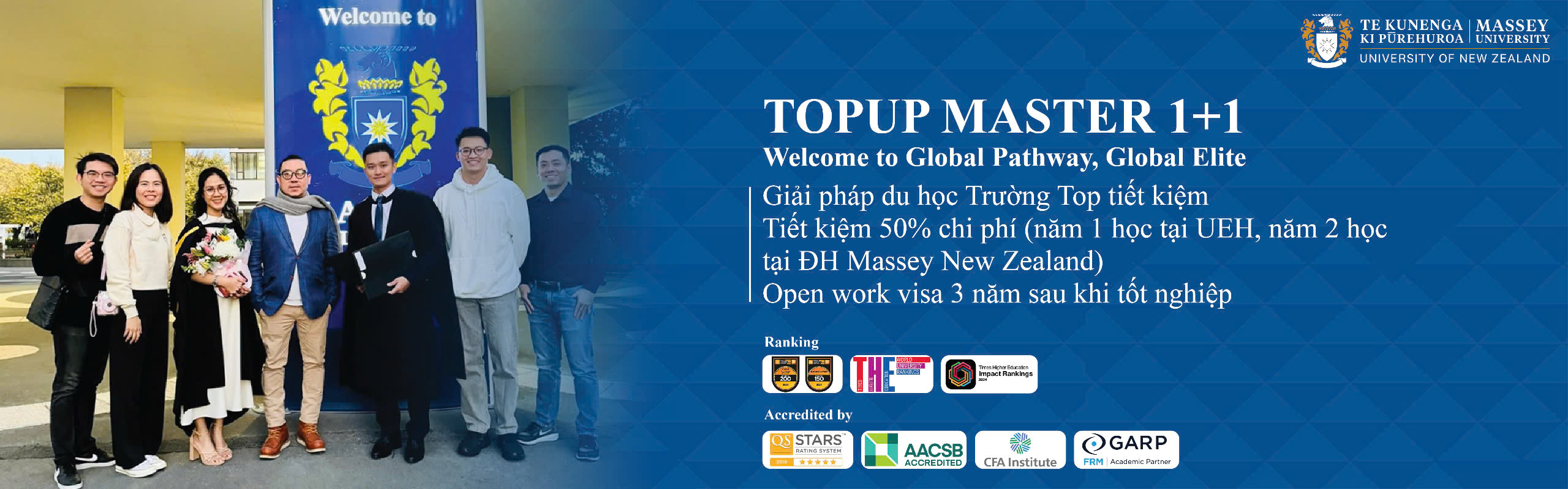 Global Master Programs - Massey website
